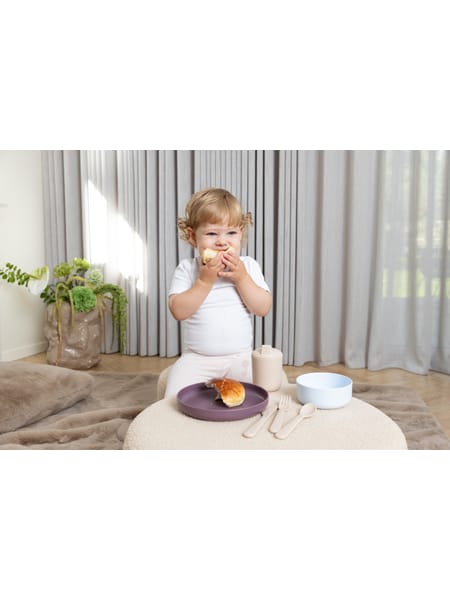 Tiny Kinderspeise-Set Lila 7 Teile